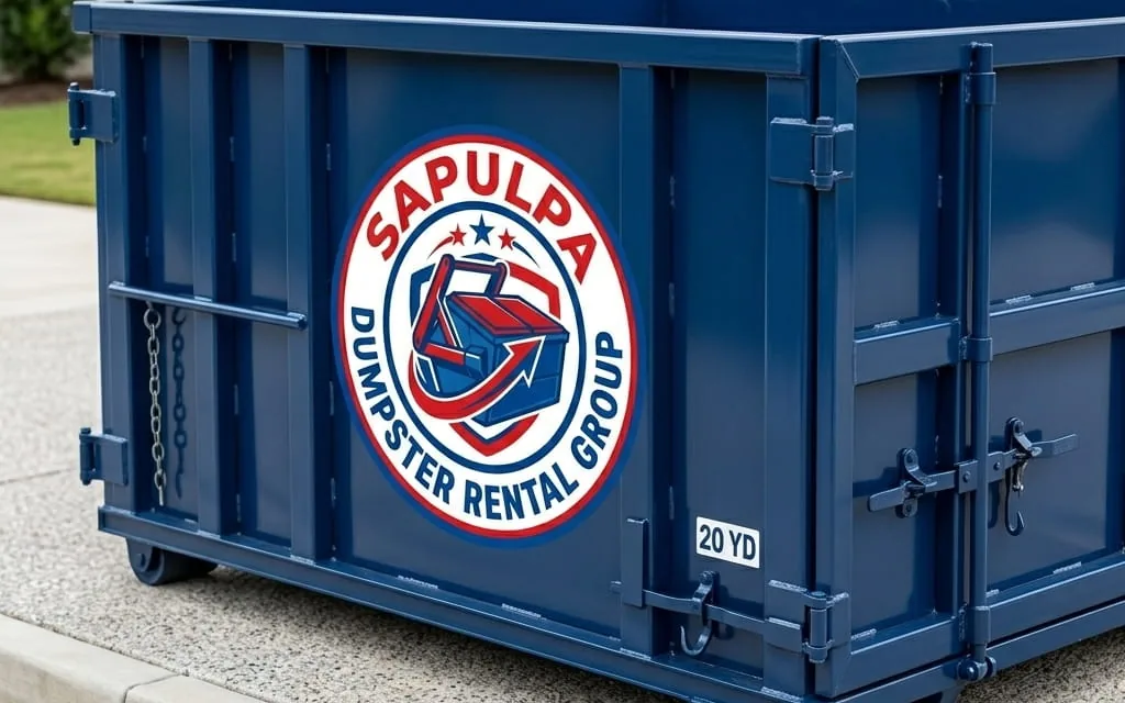 20 Yard Dumpster in Sapulpa OK