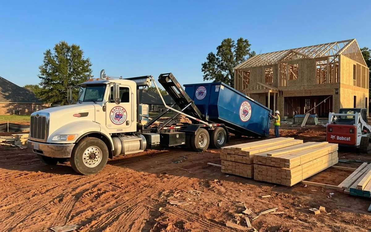 Construction Dumpster Rental in Sapulpa OK